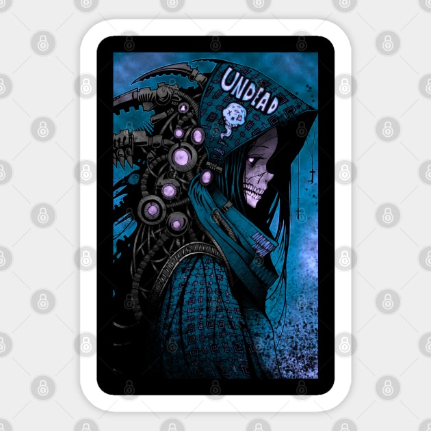 UNDEAD (Full Color 2) Sticker by Umbral Lunacy